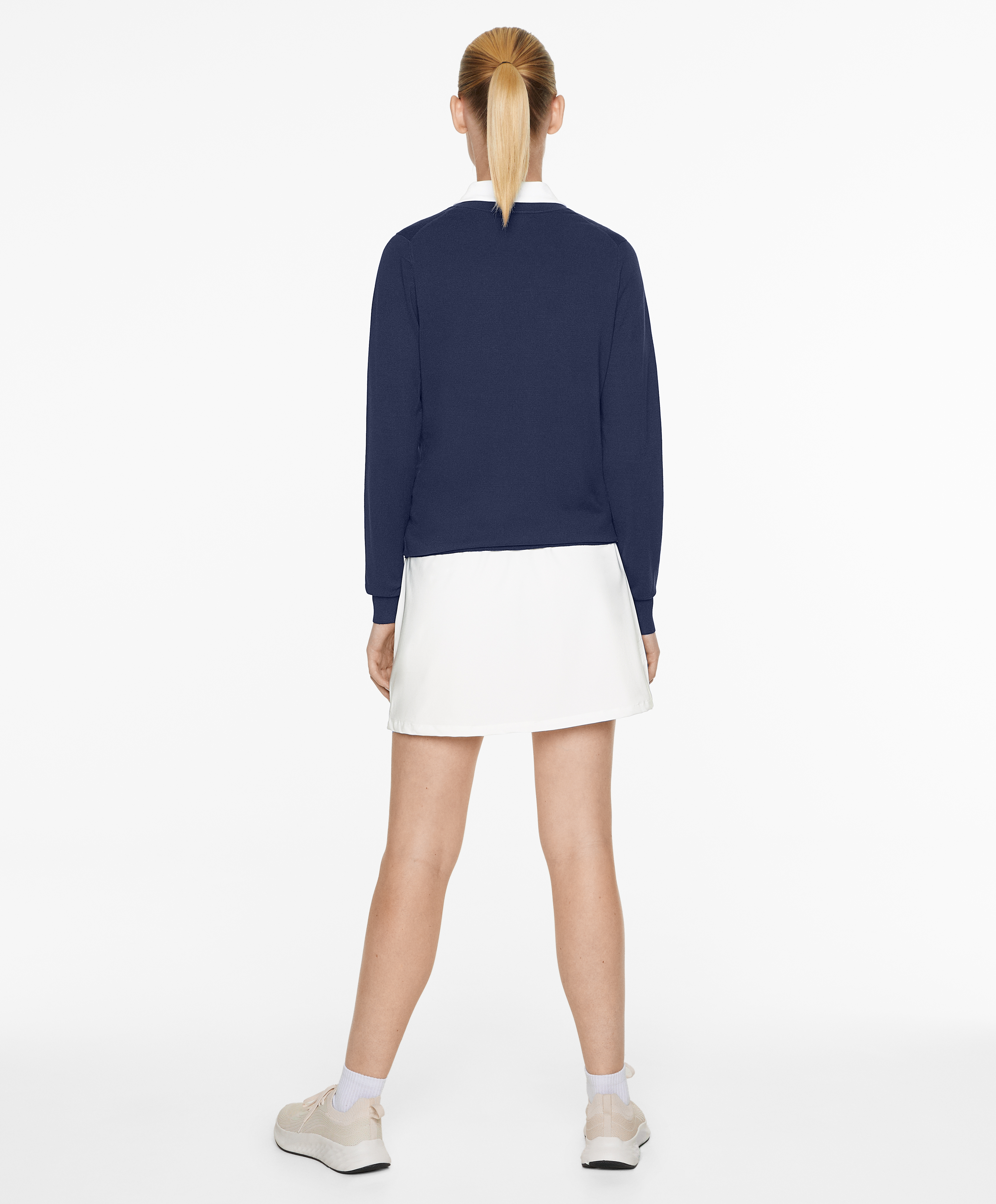 OYSHO V-neck knit sweater