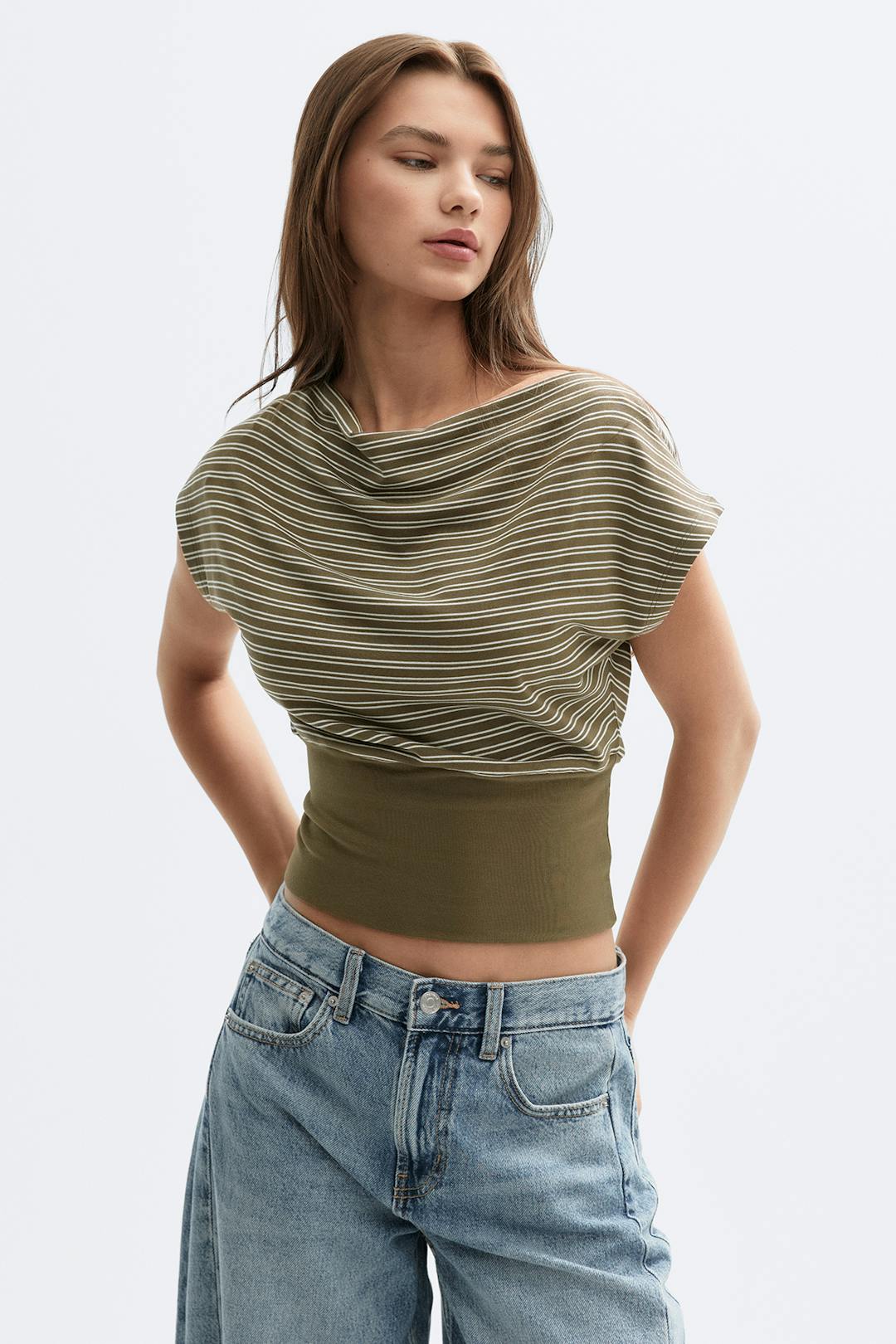 Gina Tricot boatneck top