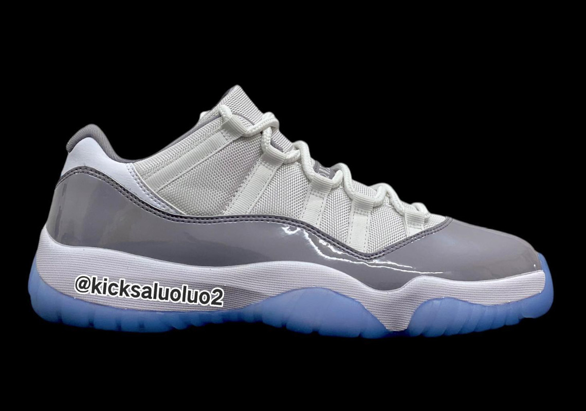 Air Jordan 11 Retro Low  Cement Grey  AV2187-140 - Sneaker Replica Workshop