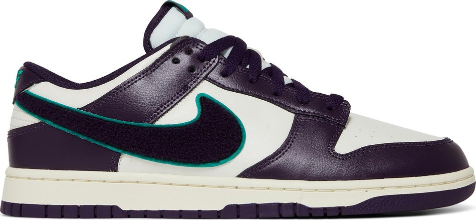 Dunk Low  Chenille Swoosh   Grand Purple  DQ7683-100 - Sneaker Replica Workshop