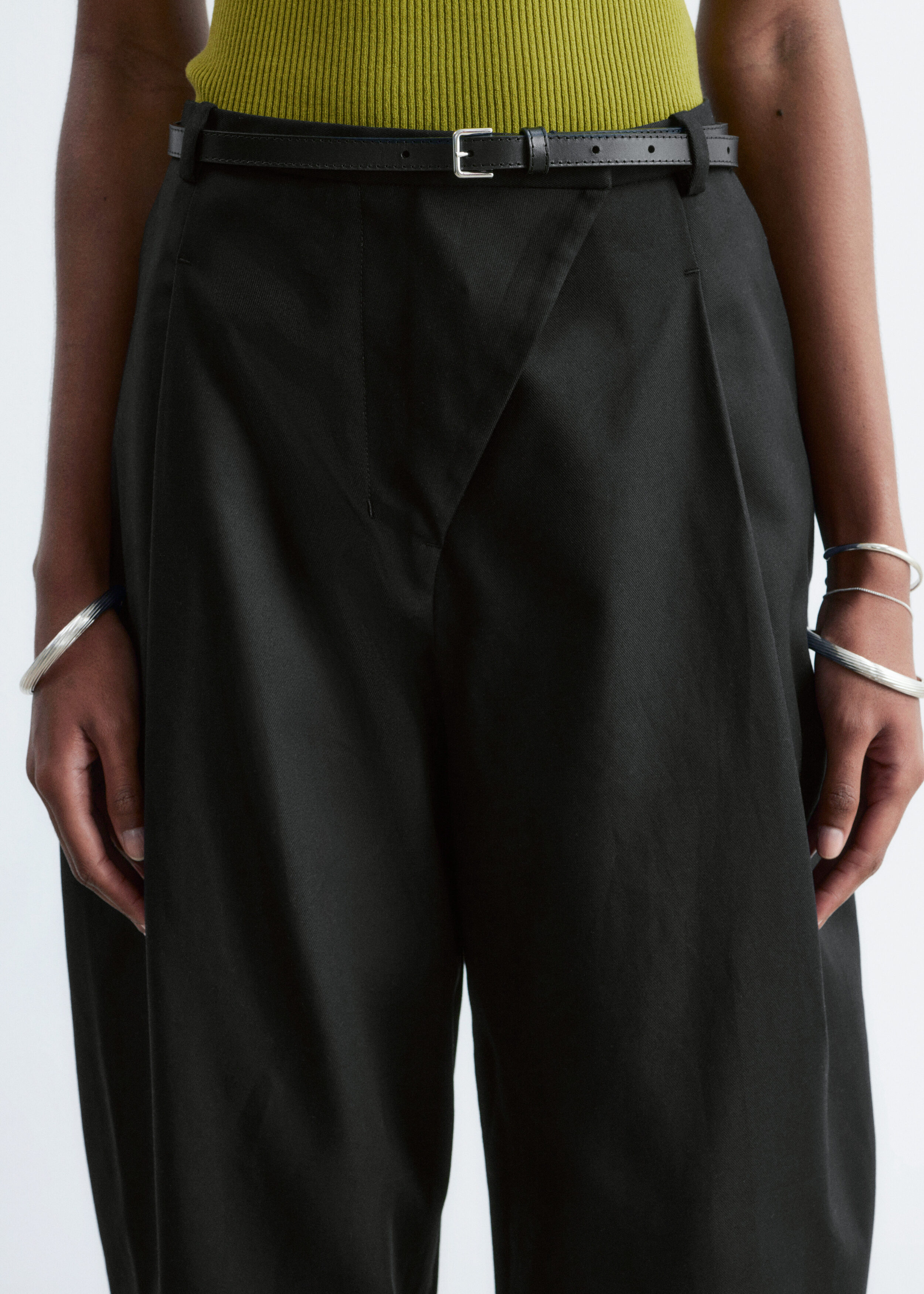 & Other Stories BARREL-LEG TROUSERS