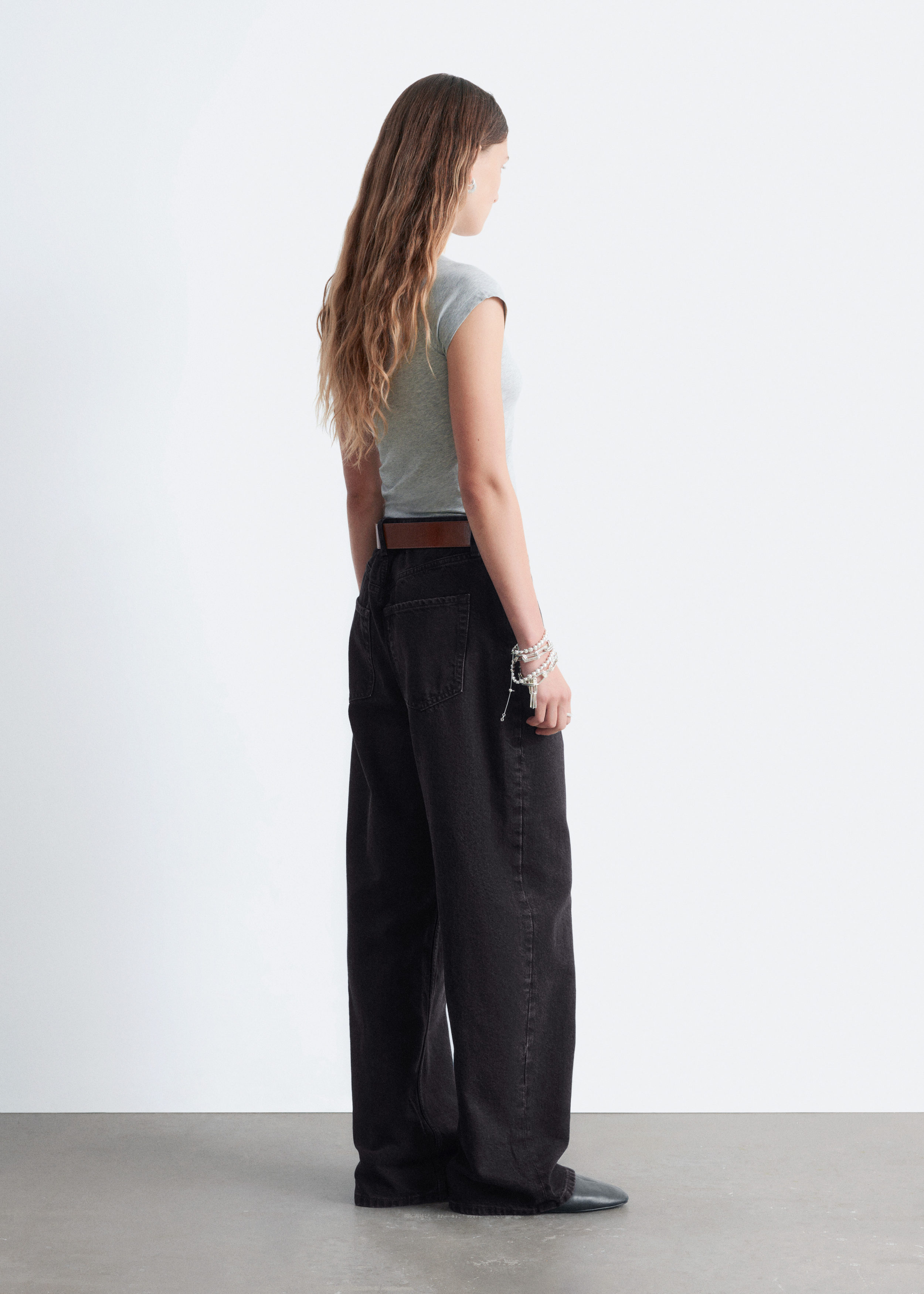 & Other Stories FITTED RAGLAN-SLEEVE T-SHIRT