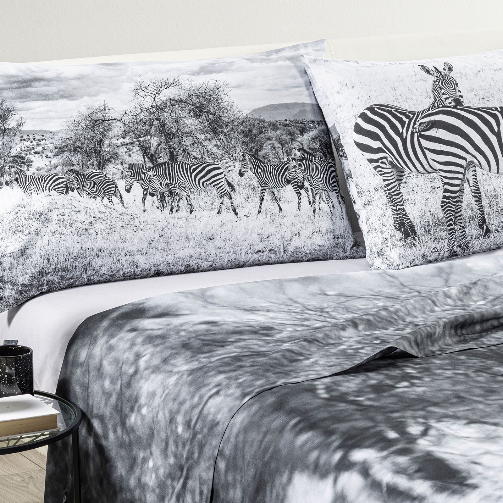 Lenzuola Copriletto In Cotone Savana Matrimoniale Unica Sogni Di Viaggio