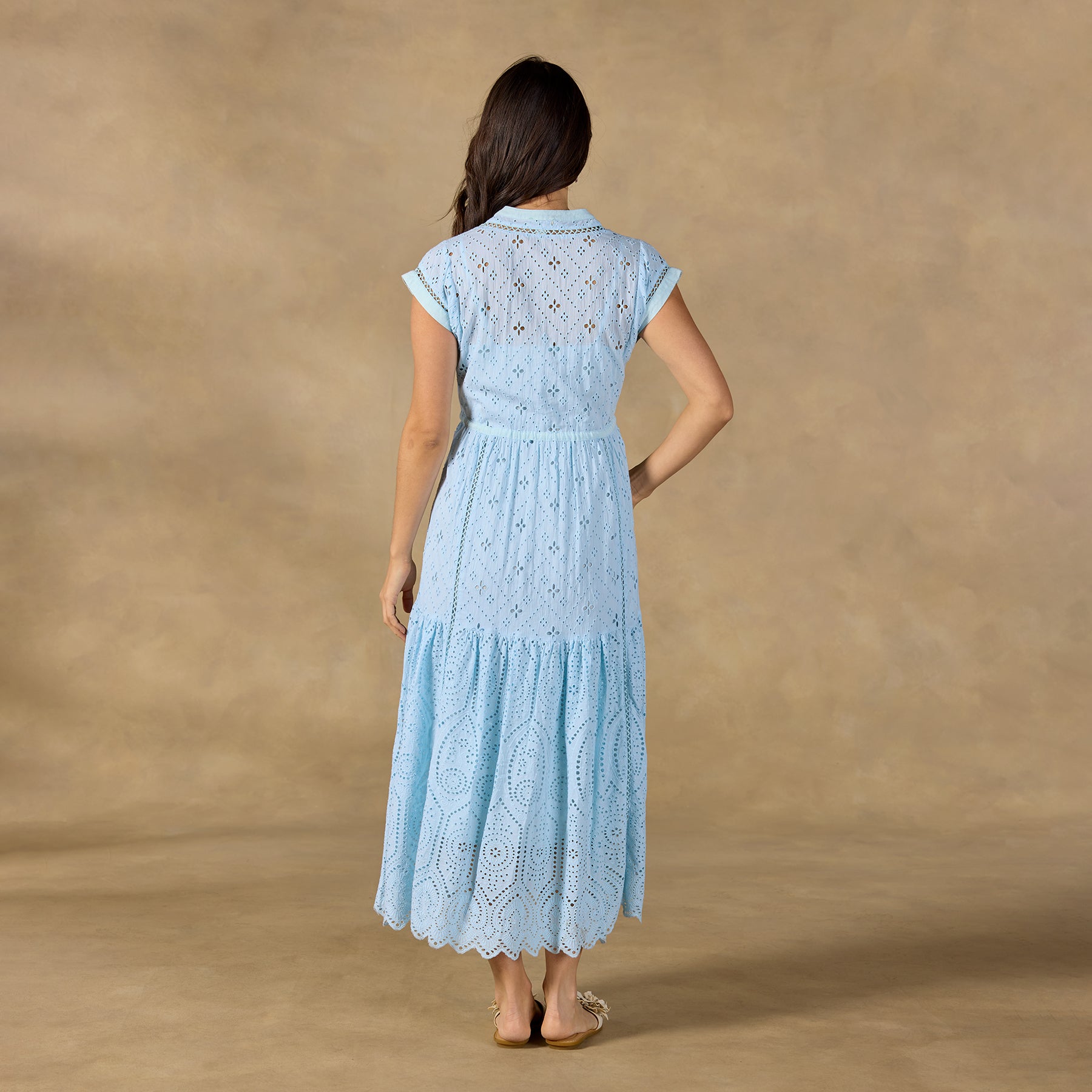 Astoria Eyelet Dress, Petite - Sundance Living
