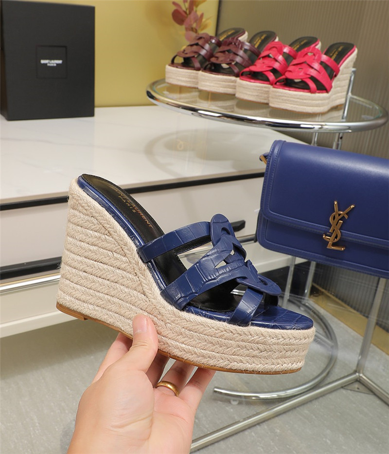 YSL High Platform Slippers - Sneaker Replica Workshop