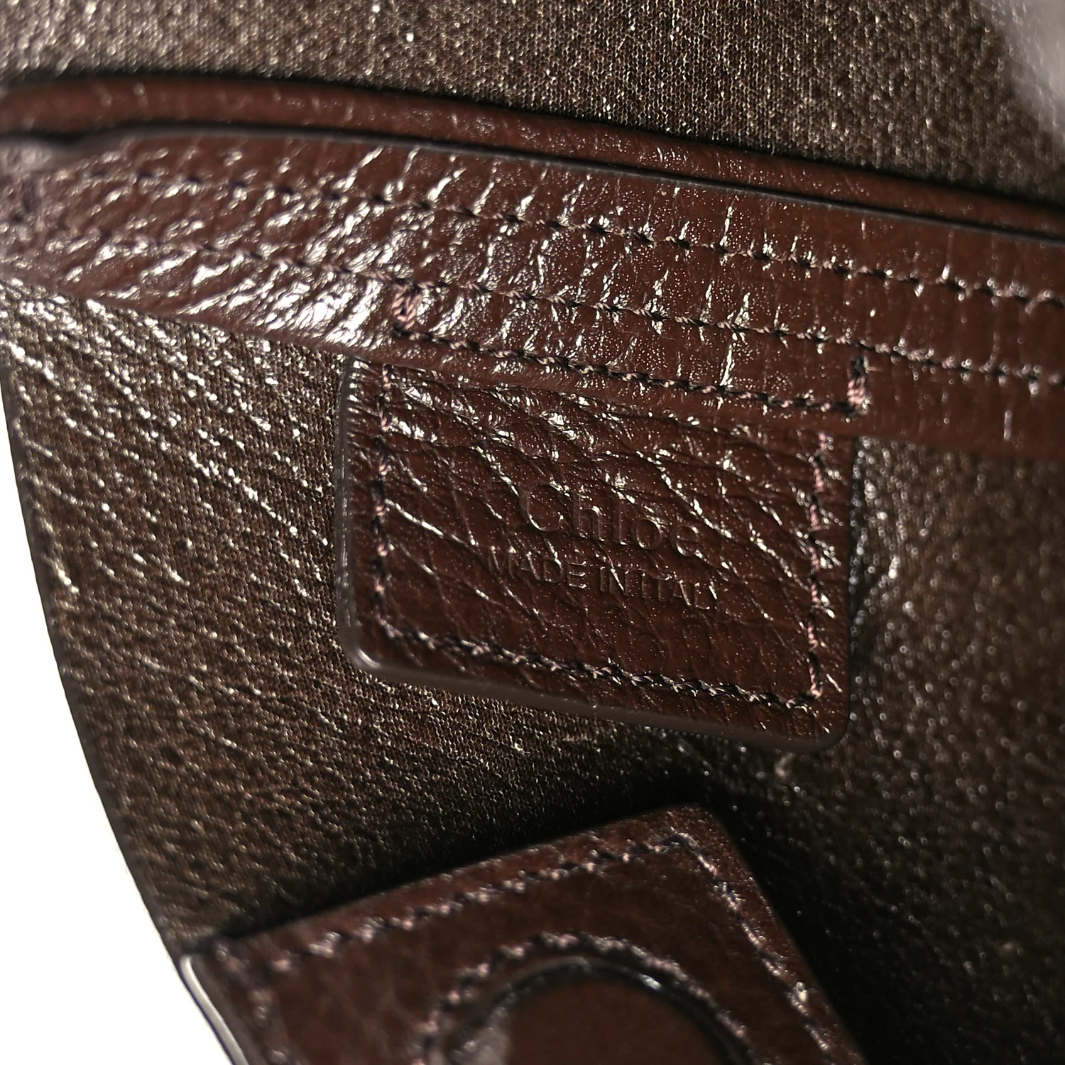 Grained Calfskin Small Spin Tote Kohl Brown - Top Club