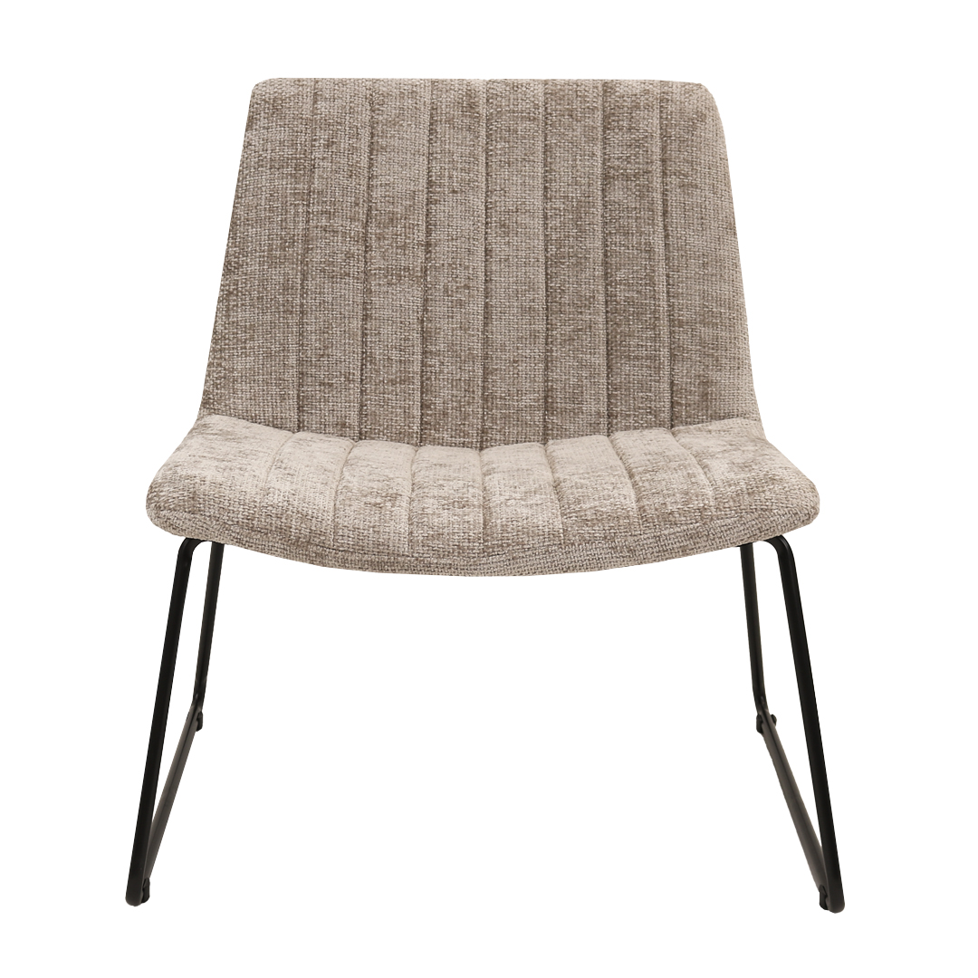 Kick fauteuil James - champagne
