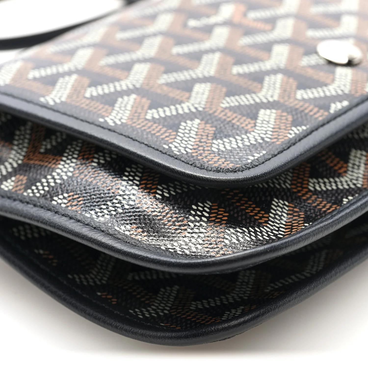 Goyardine Plumet Wallet Clutch Black - Top Club