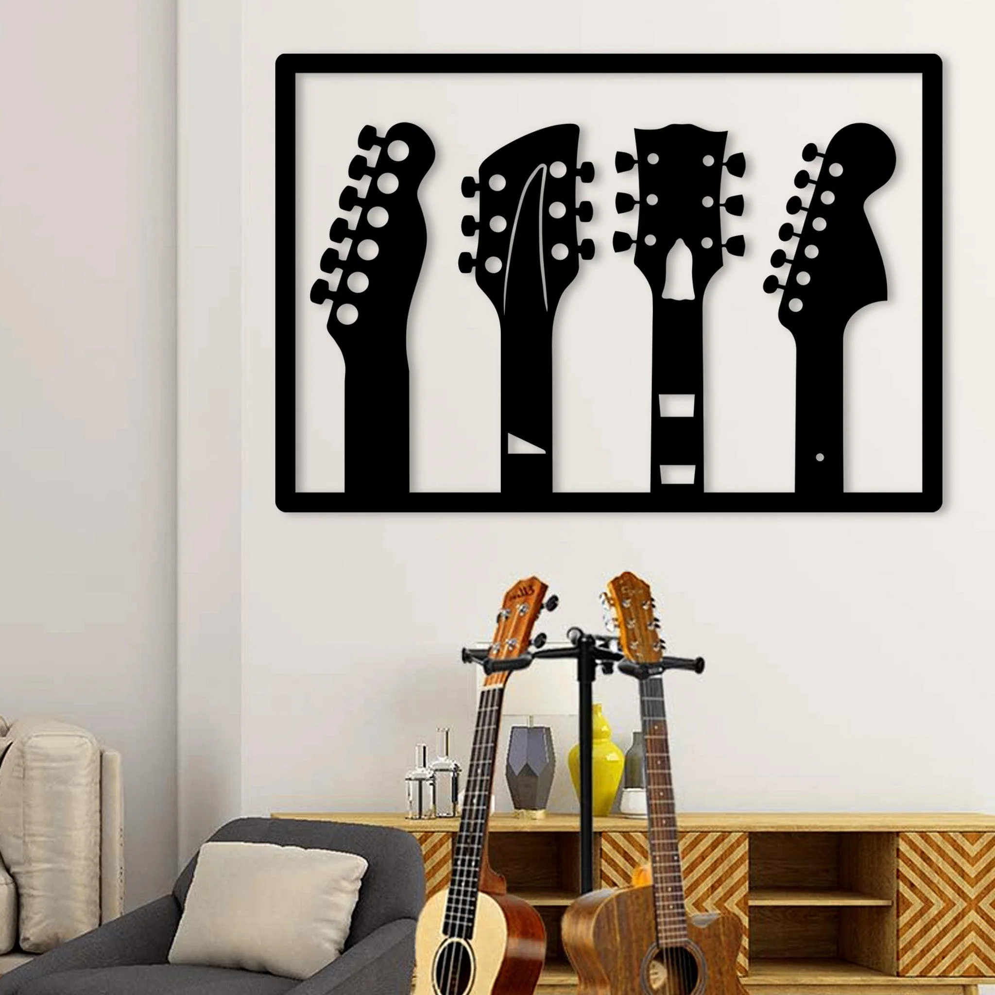 Guitar Wall Art - Alvarez Pro Painting LLC