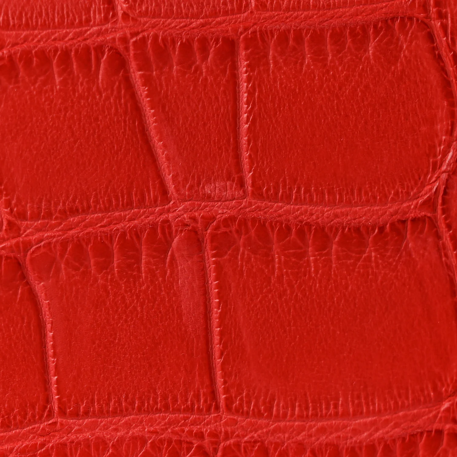 Alligator Jumbo Double Flap Red - Top Club