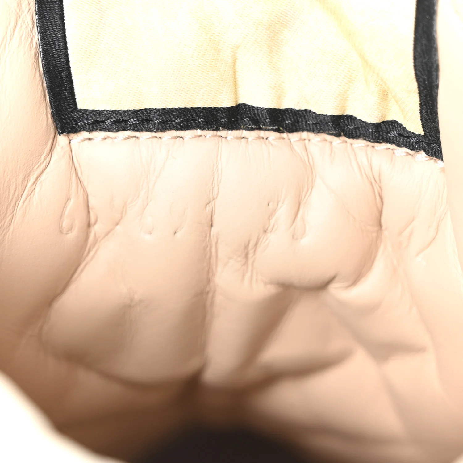 Calfskin GG Supreme Monogram Nappa Quilted Lace Up Ankle Boots 35 Mystic White Beige - Top Club