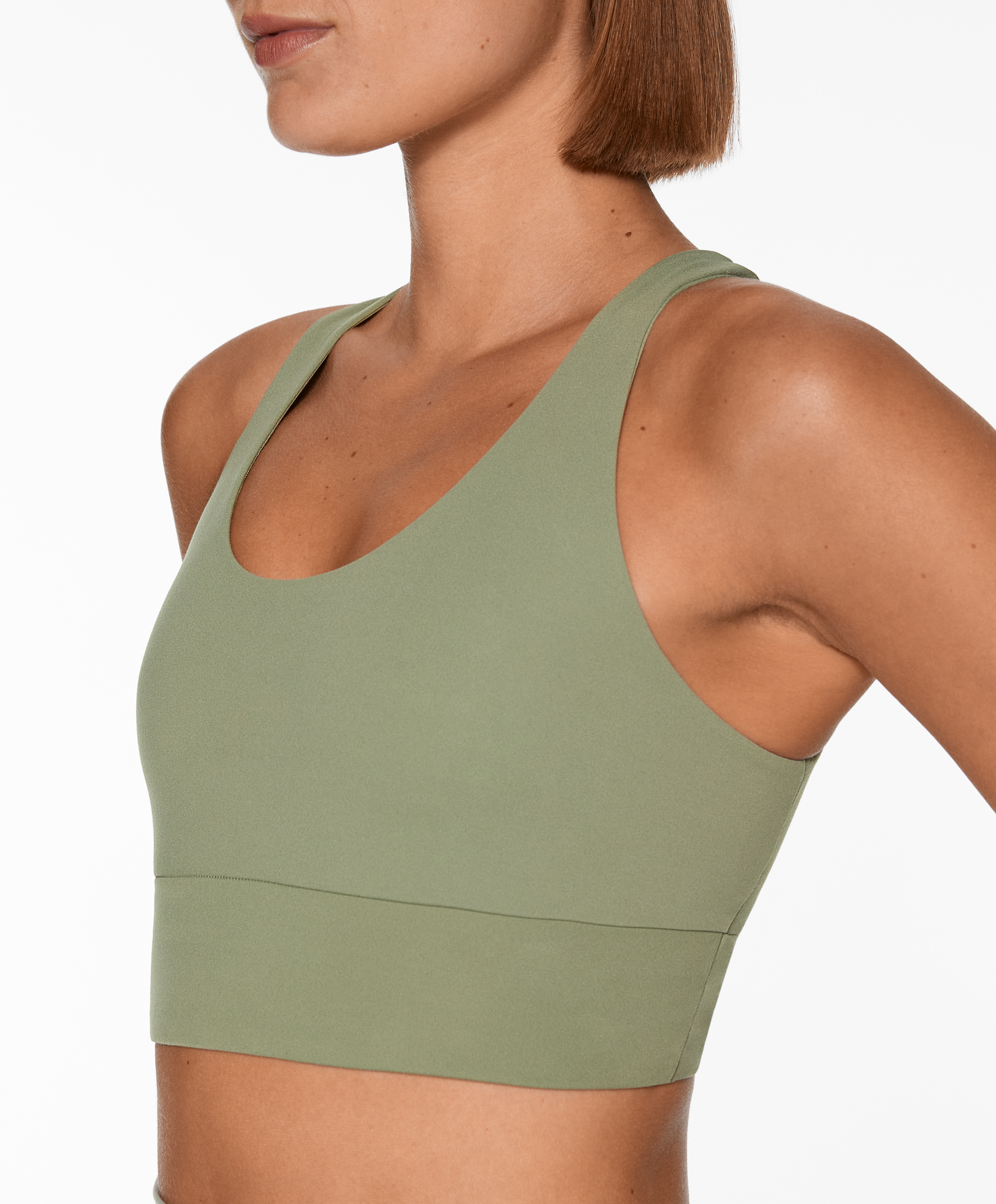OYSHO Medium-support comfortlux open-back sports bra with cups