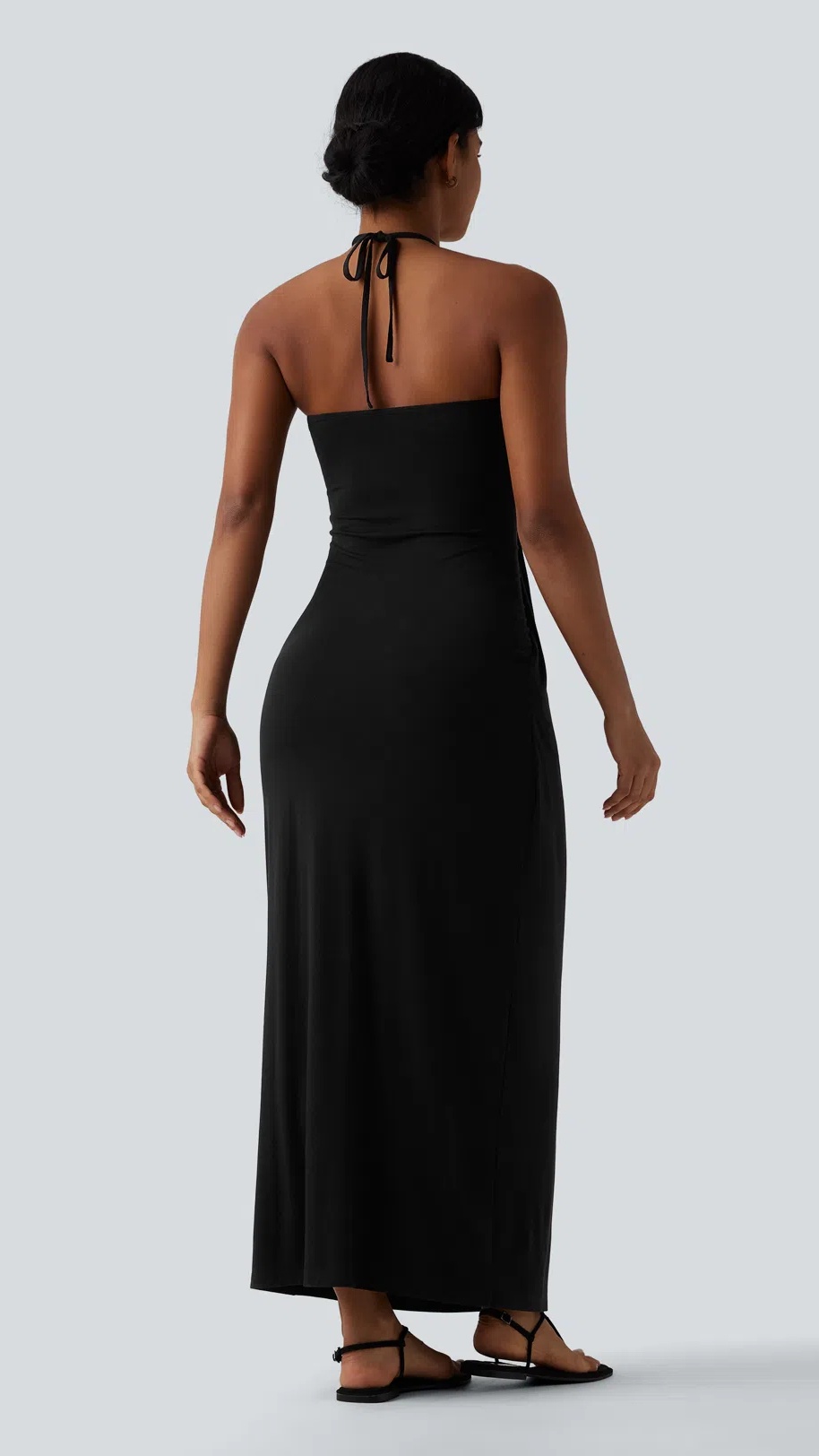 Women's Halter-Neck Backless Maxi Dress - Nordfashionstorm - Women's Clothing, Fashion for You - Nordfashionstorm.com