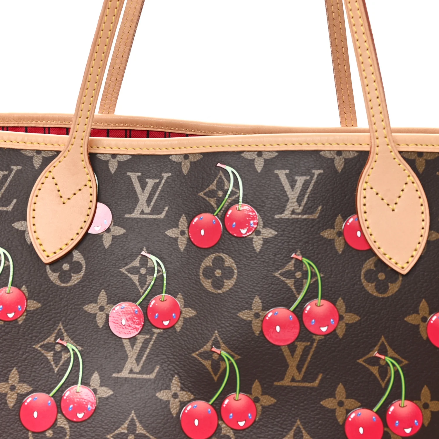 LV X TM Monogram Cerises Neverfull MM - Top Club