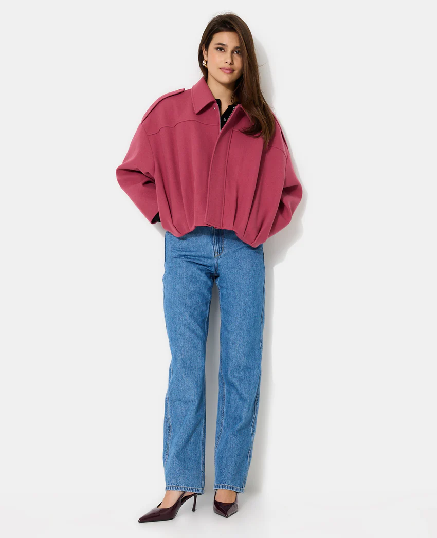 Pimkie Blouson forme boule effet drap de laine