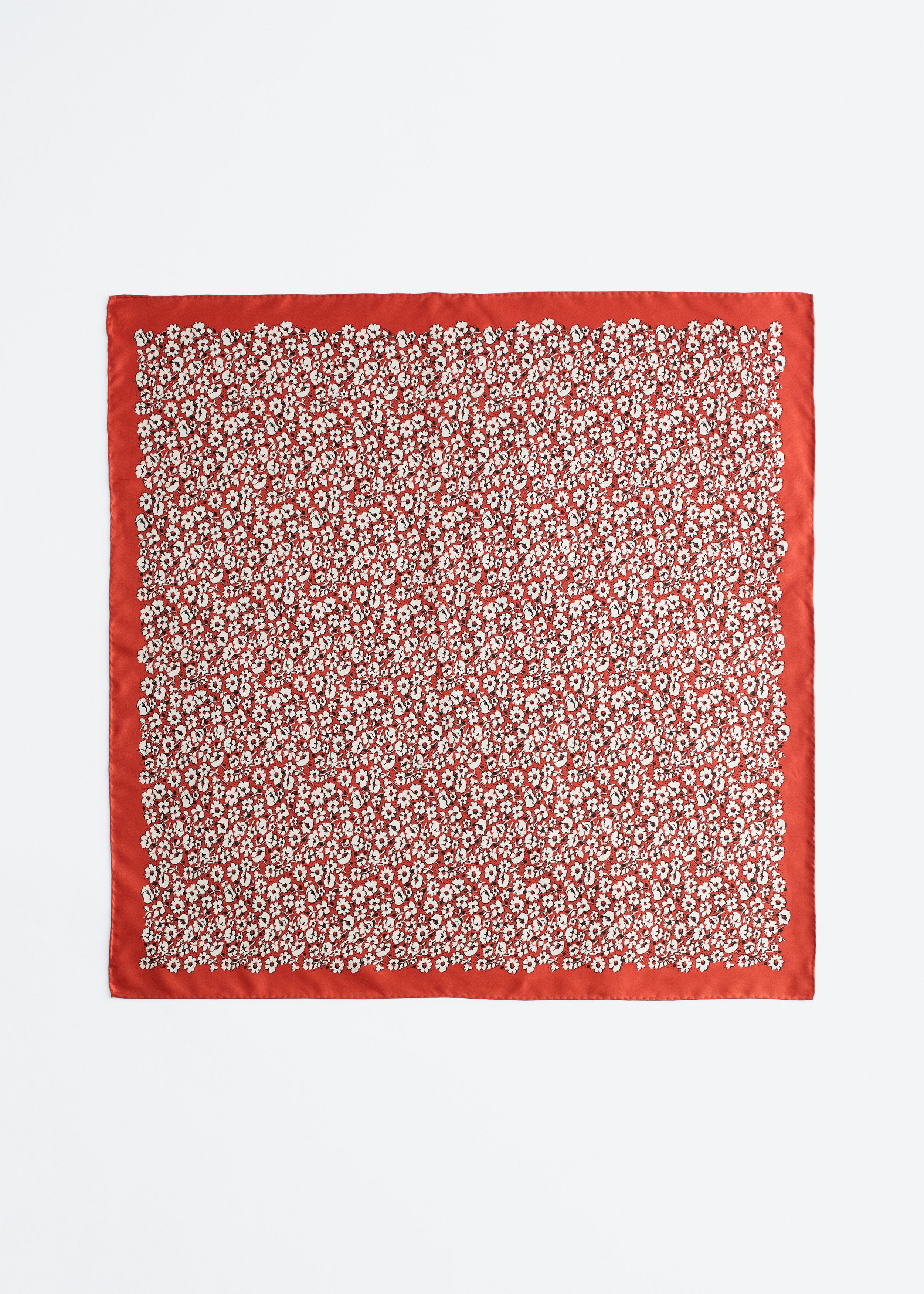 & Other Stories FLORAL PRINT SILK SCARF