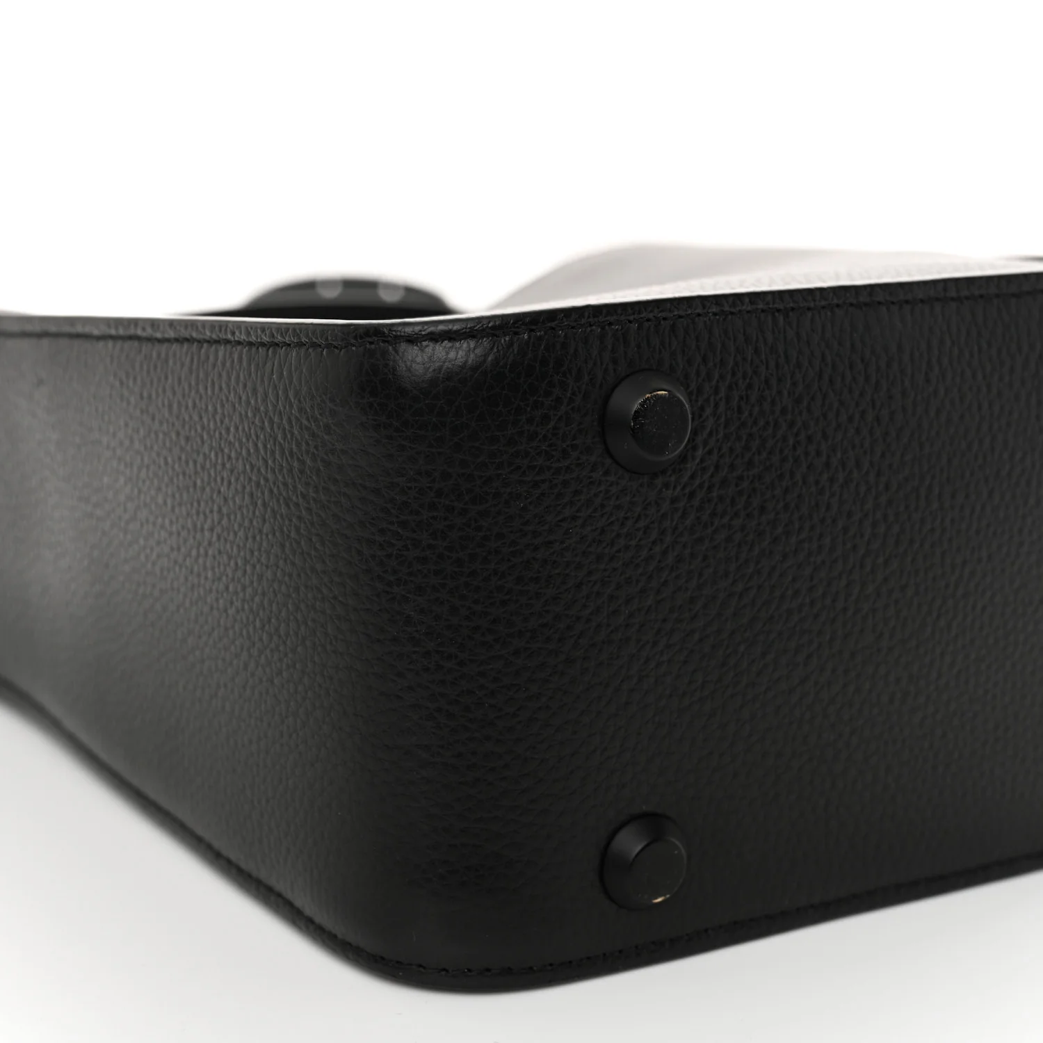 Calfskin Logo XS Tool 2.0 North-South Tote Black - Top Club