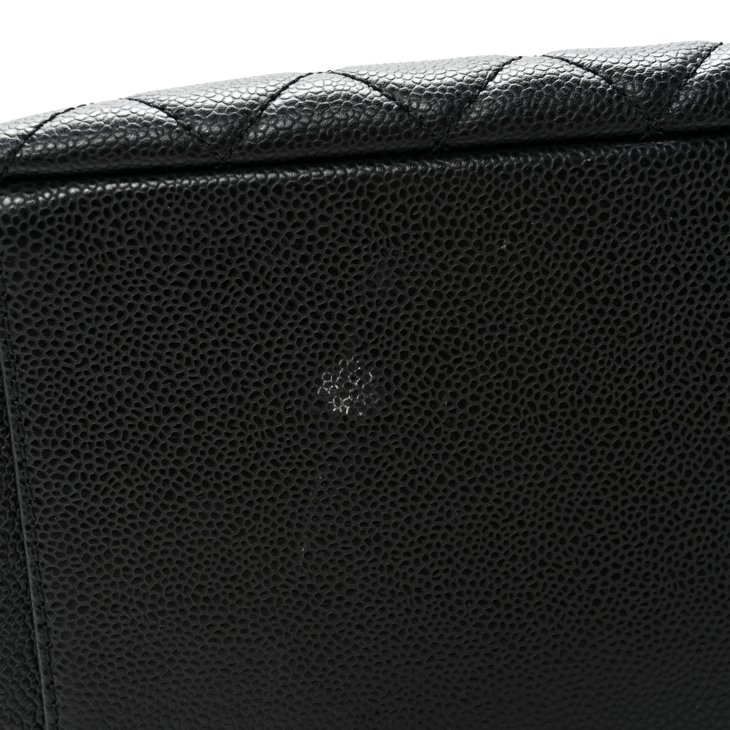 Caviar Quilted Grand Shopping Tote GST Black - Top Club