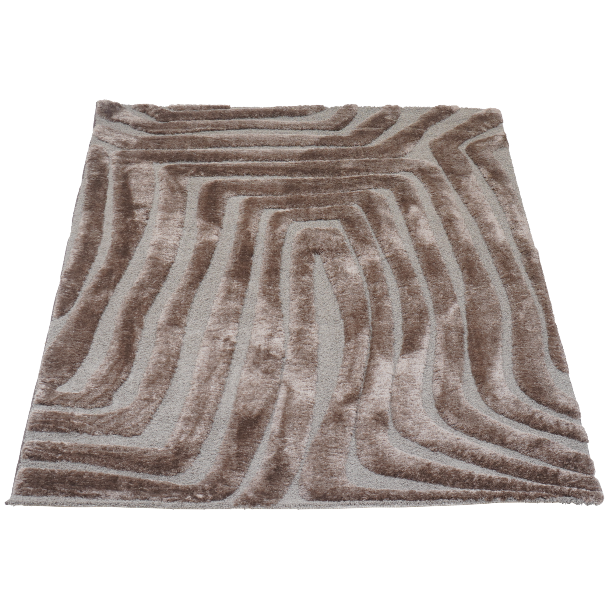 Vloerkleed Lima Bruin 240 x 340 cm