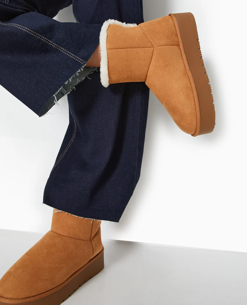 Pimkie Boots fourrées en suédine