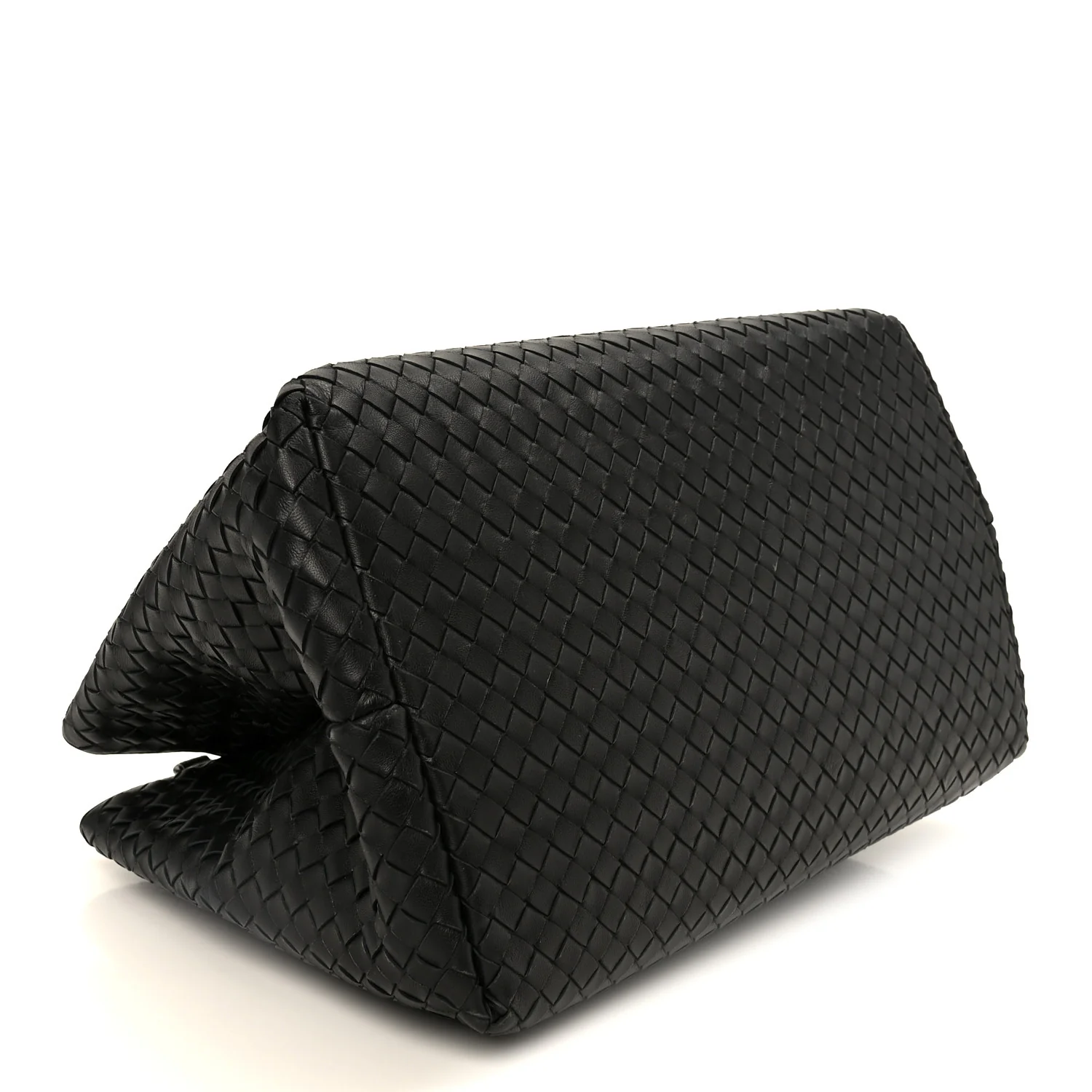 Nappa Intrecciato Large Roma Tote Black - Top Club