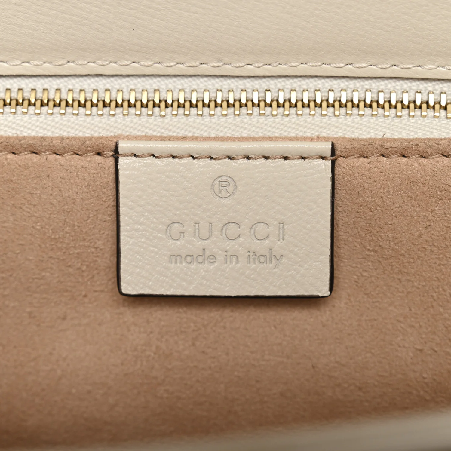 GG Supreme Monogram Horsebit 1955 Shoulder Bag Beige Mystic White - Top Club
