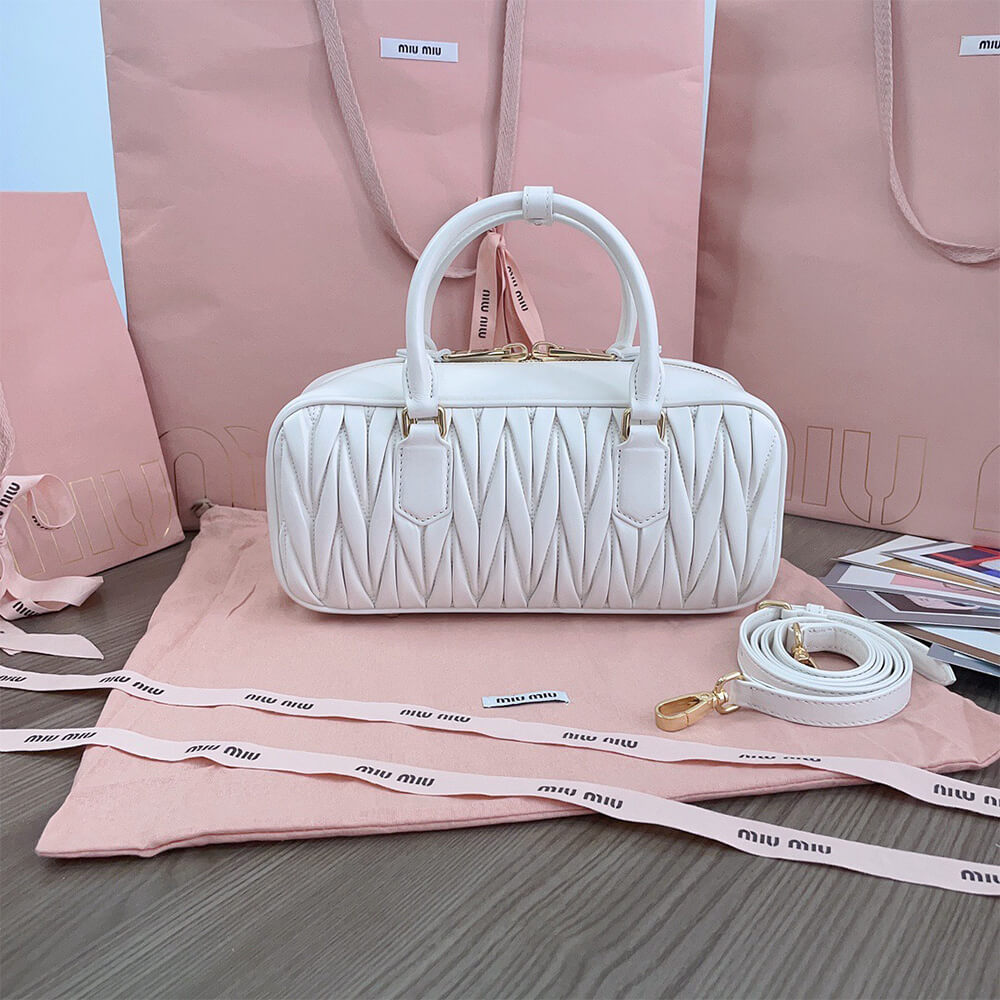 MIUMIU Large Arcadie matelasse nappa Bag(HIGH-END GRADE) - Top Club