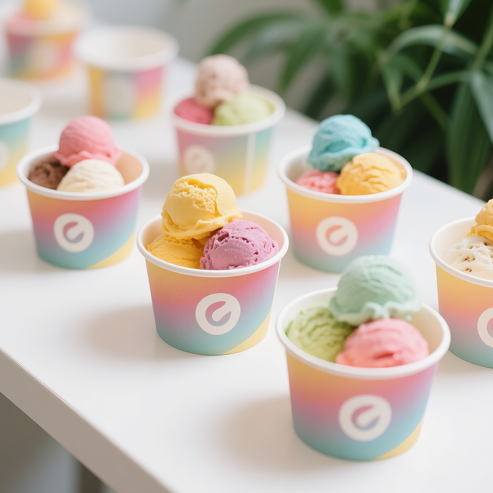 Ice Cream and Jelly Bowl