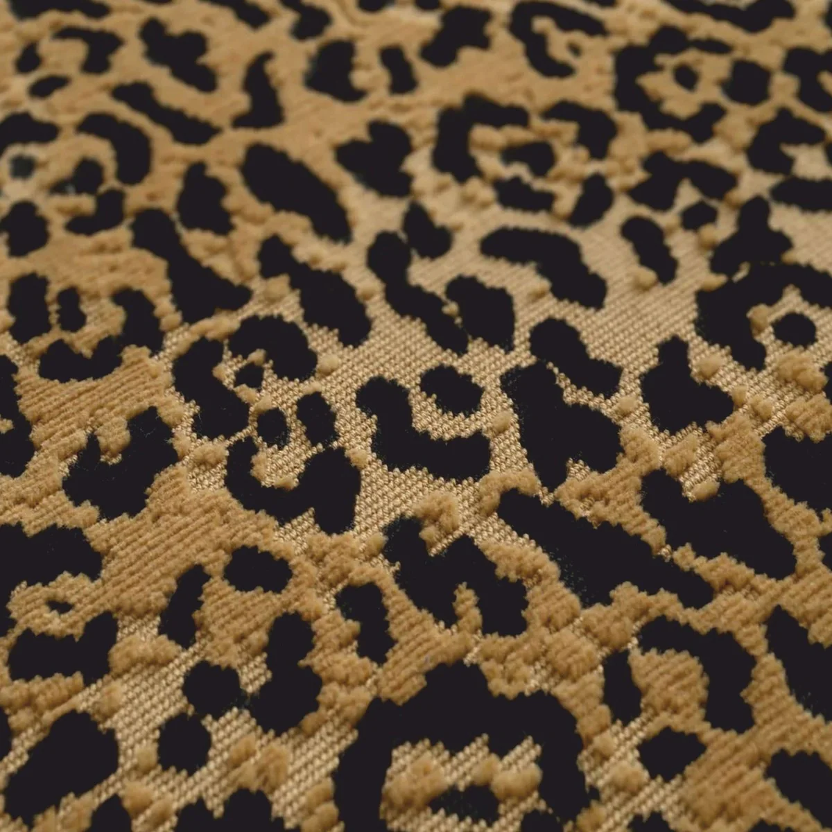 Luxury decorative cushion leopard beige / black 60 x 60 cm - decorative accessories