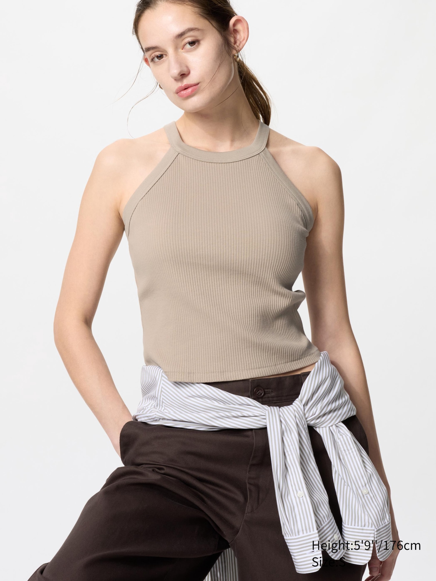 Halter Neck Sleeveless BRA TOP