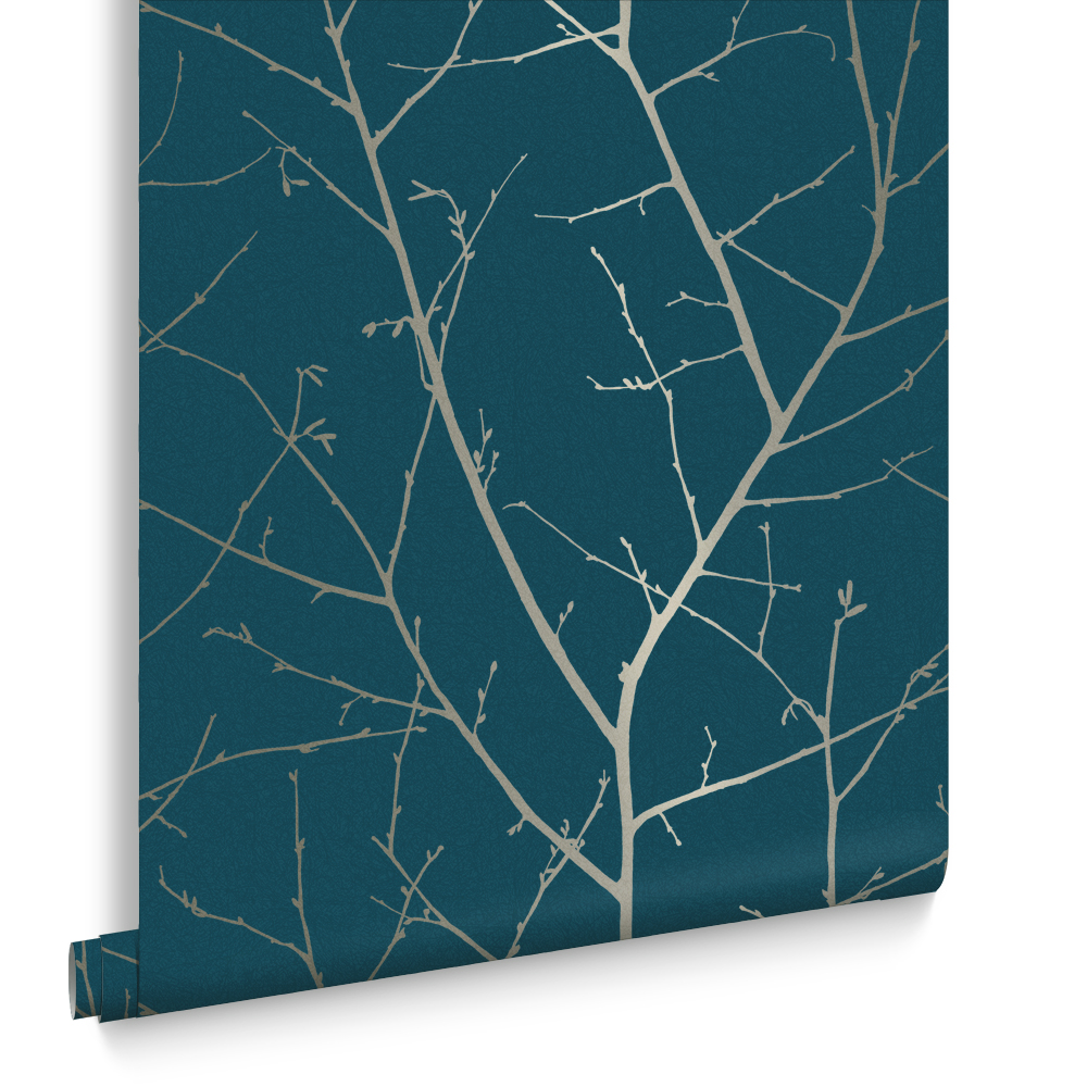 Graham & Brown  vliesbehang  Boreas Teal Graham & Brown  vliesbehang  Boreas Teal
