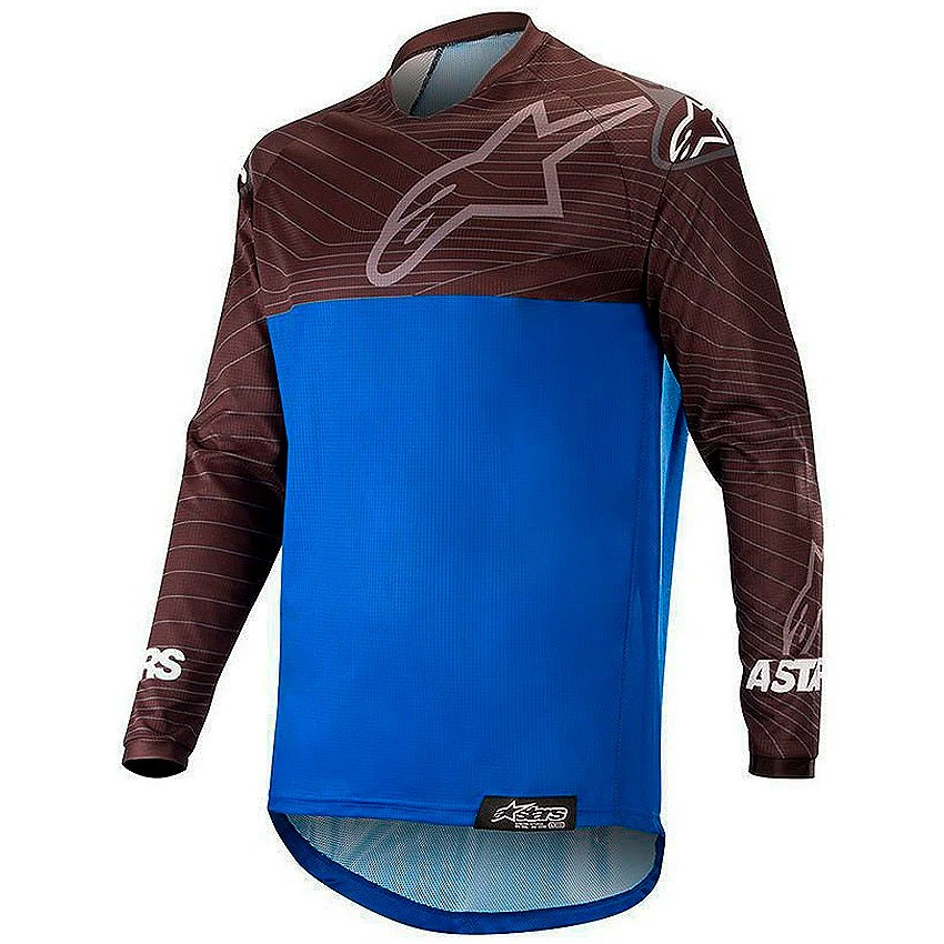CAMISETA ALPINESTARS VENTURE R NEGRO / AZUL