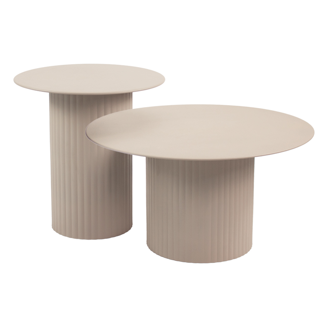 Kick bijzettafel Tilo M - Beige