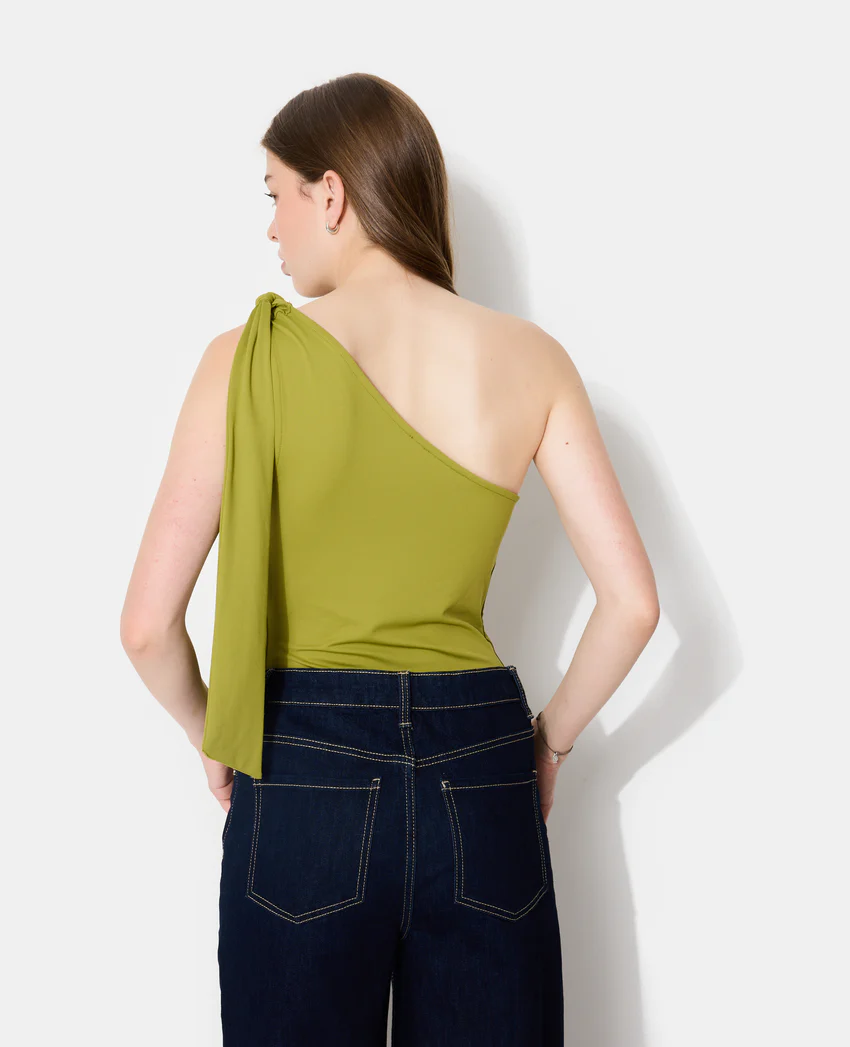 Pimkie Top asymétrique avec nœud sur épaule