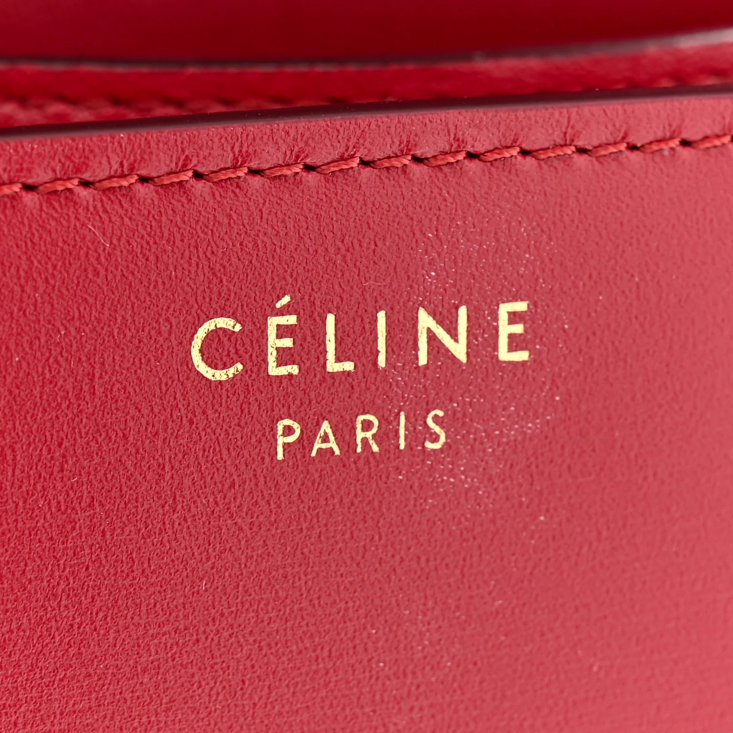 Box Calfskin Small Classic Box Flap Bag Red - Top Club
