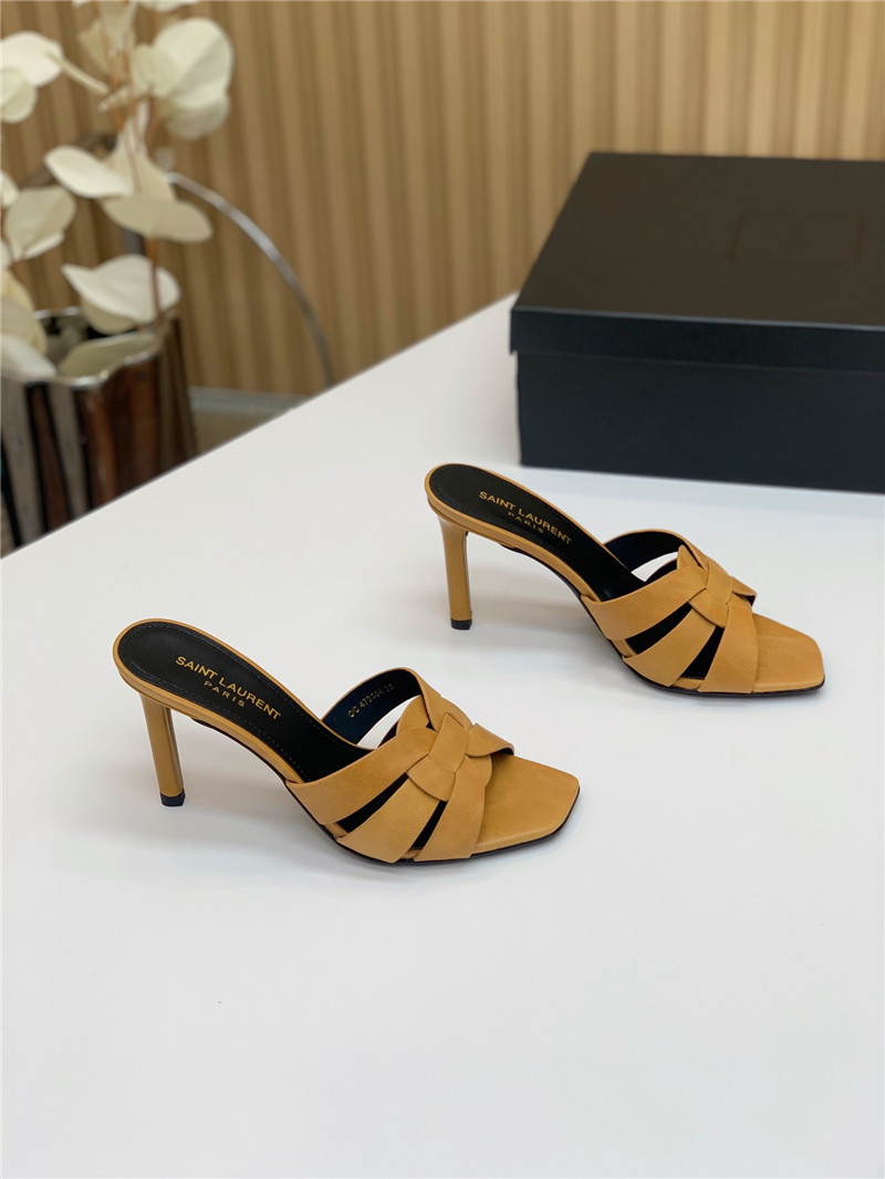 YSL high heel slippers - Sneaker Replica Workshop