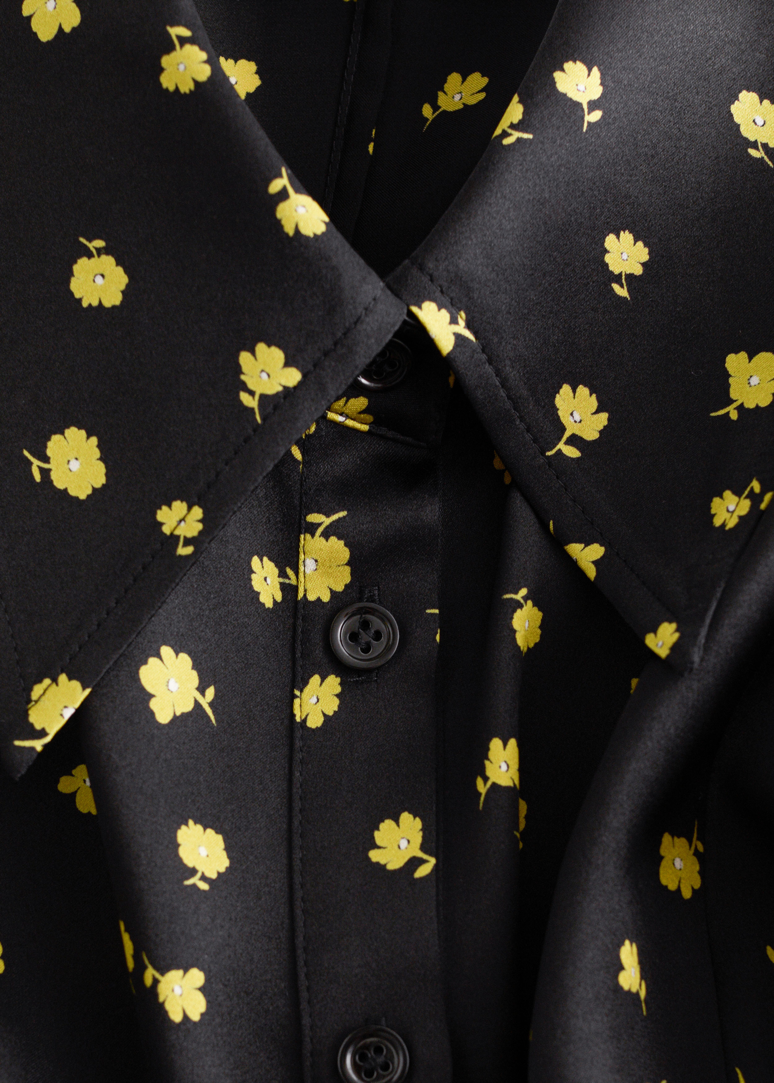 & Other Stories TAPERED SILK SHIRT