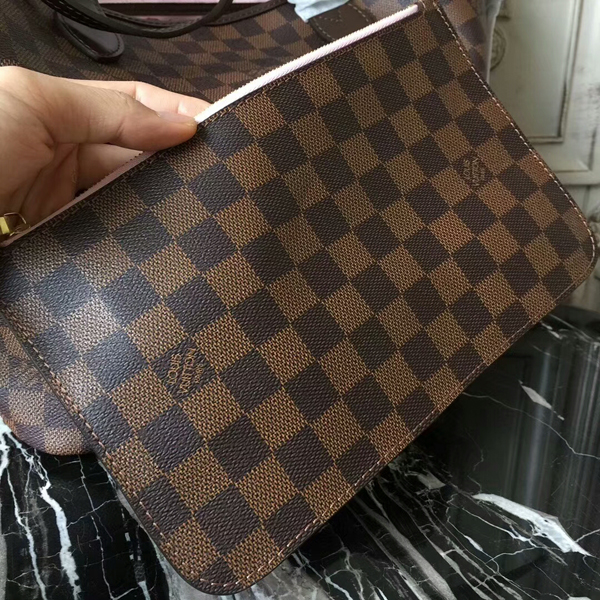 L N41603 Neverfull MM Shoulder Bag Damier Ebene Canvas - Top Club
