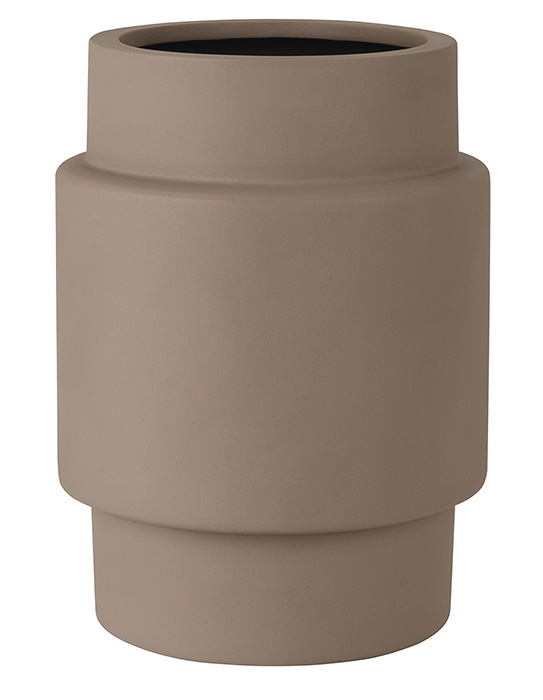Plantenpot Billund big taupe Ø60 x H70 cm