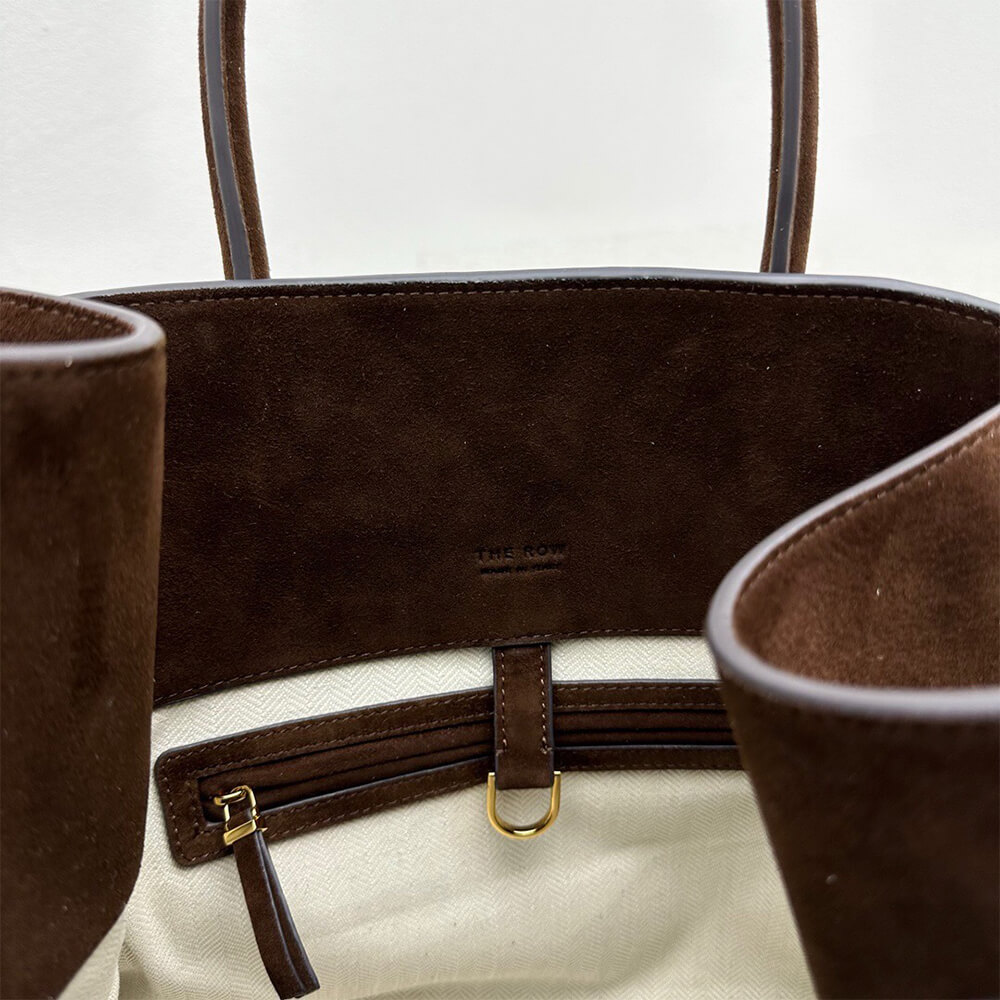 THE ROW Soft Margaux 15 sued bag(High-end Grade) - Top Club