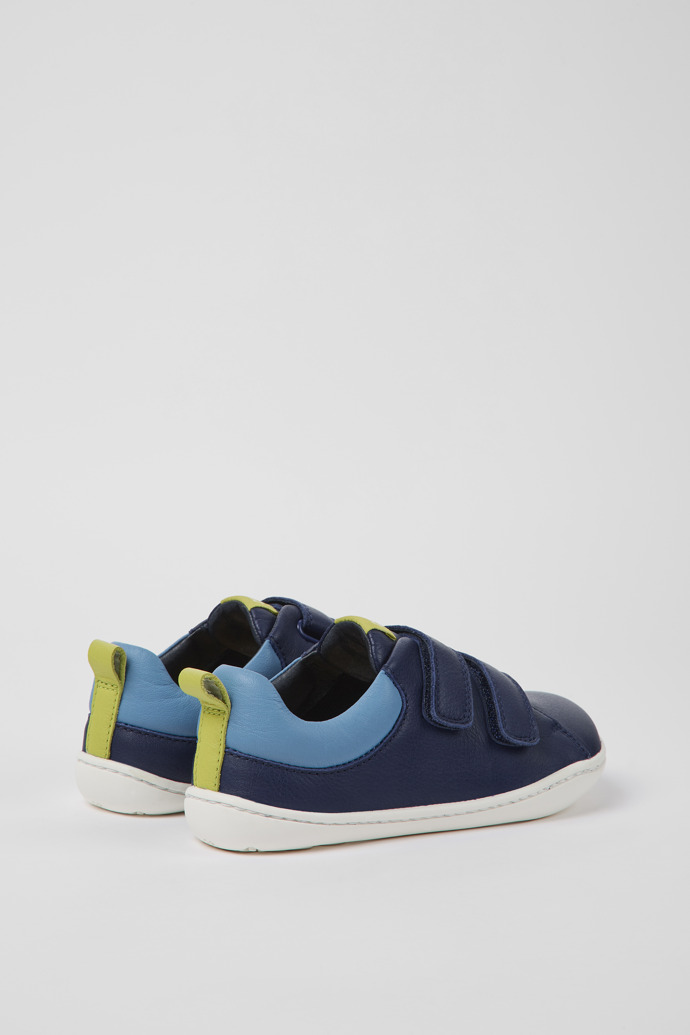 Peu Blue Leather Shoes for Children
