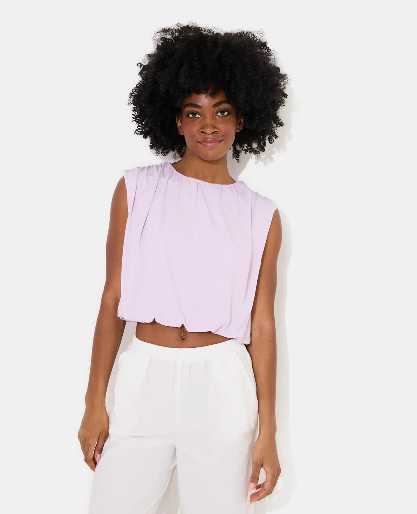 Pimkie Top boule sans manches en maille fluide
