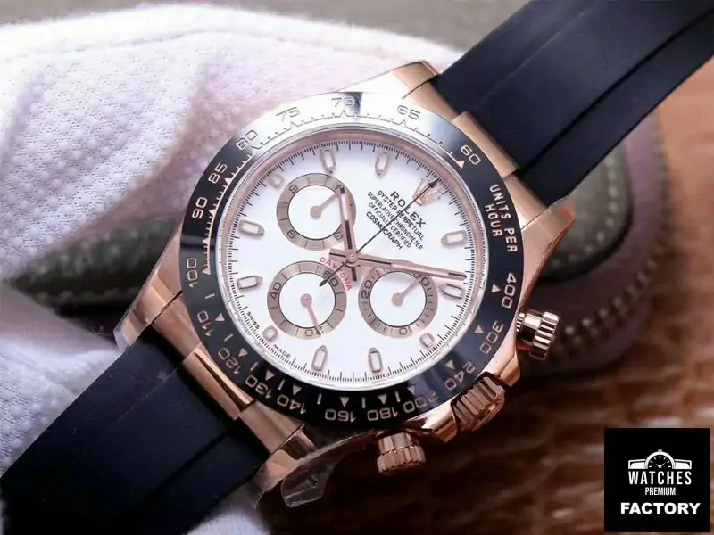 Rolex Daytona M116515LN-0019 Noob Factory White Dial 4130 Movement