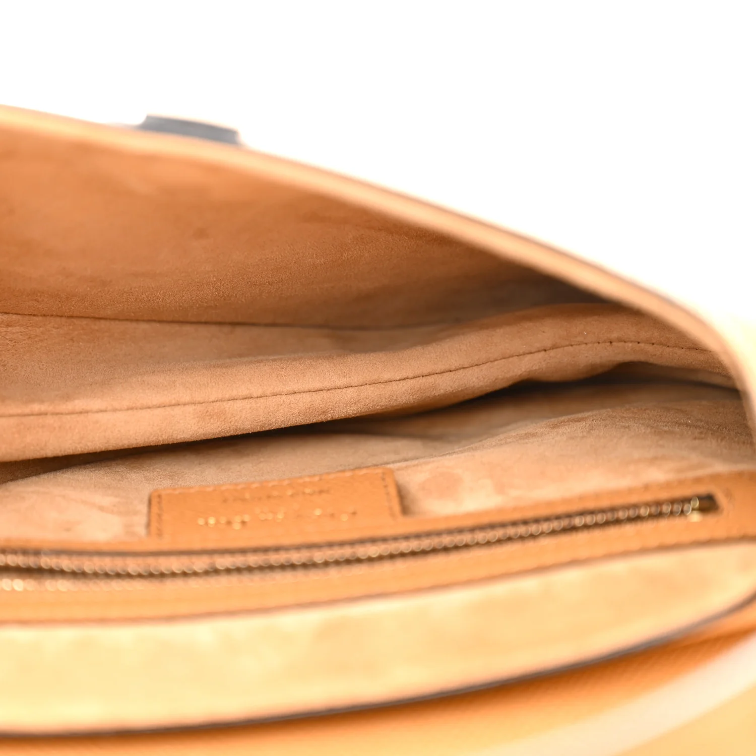 Grained Calfskin Saddle Bag Camello - Top Club
