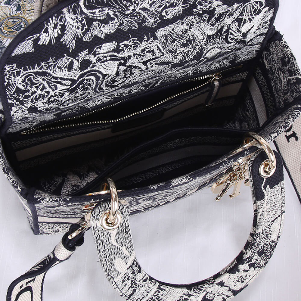MEDIUM LADY D-LITE BAG - Top Club