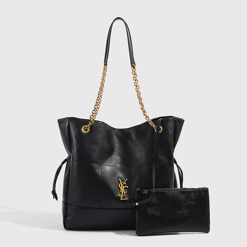 YSL  Jamie 4.3 large pochon leather Tote bag 34x10x33cm - Top Club