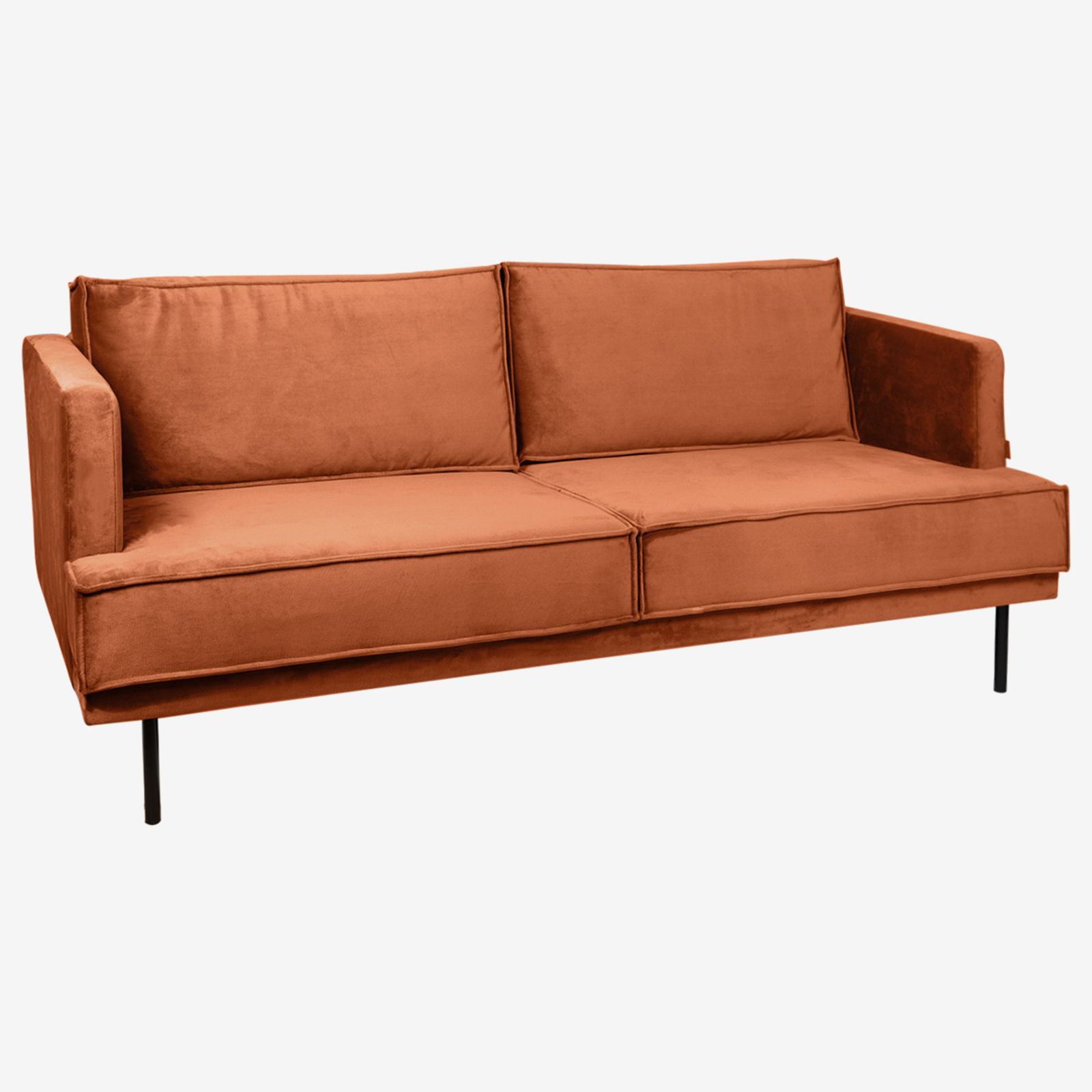 The Duchess velvet bank 2.5-zits Juke roest