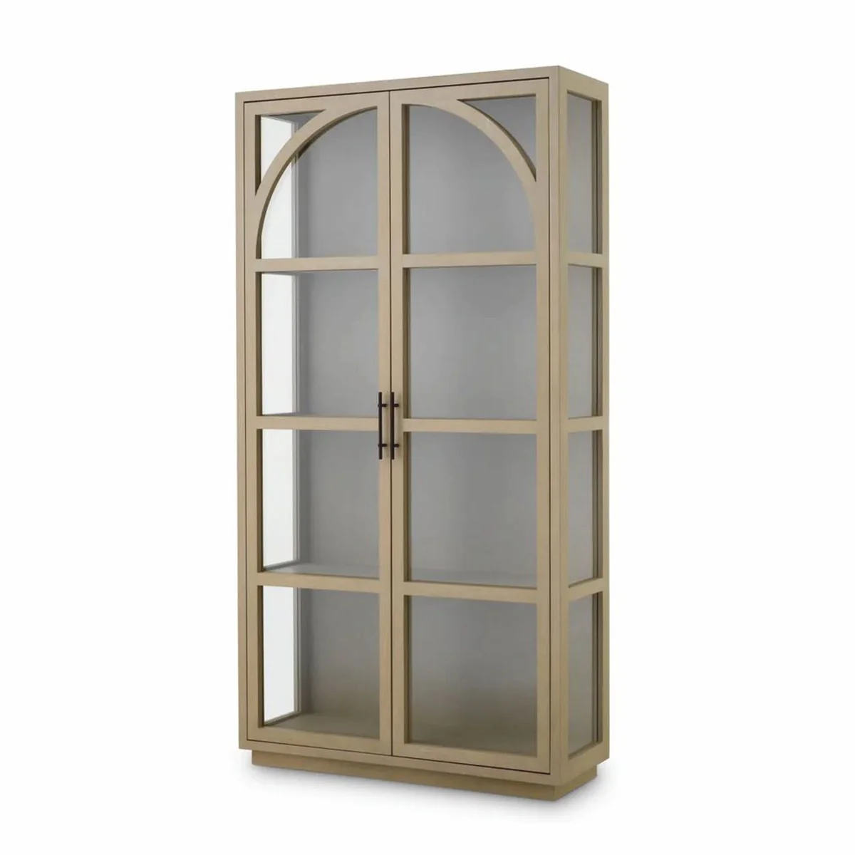 Luxury display cabinet beige / bronze 118 x 44.5 x H. 210 cm - Luxury Interior