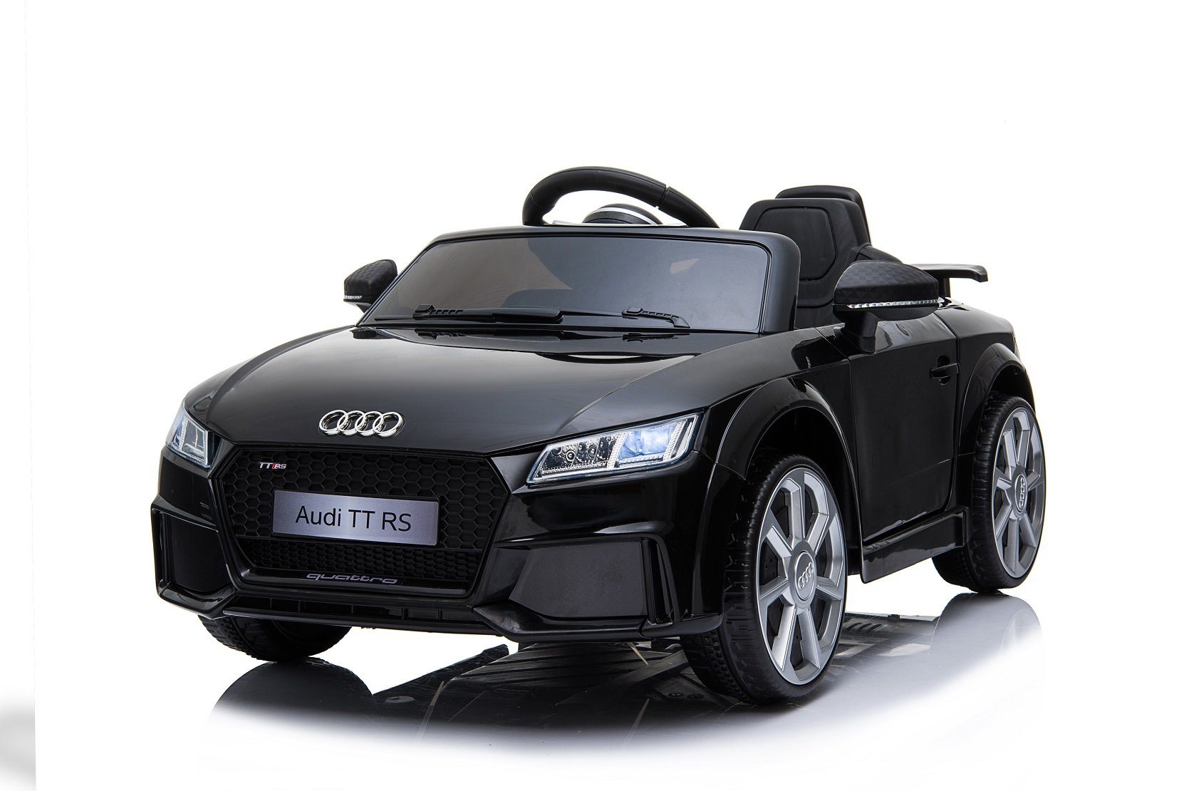 Toys Store Electric Children's Car Children's Electric Audi Tt Rs Cabrio with Remote Control USB and Mp3 2x30W, Load Capacity 35 kg