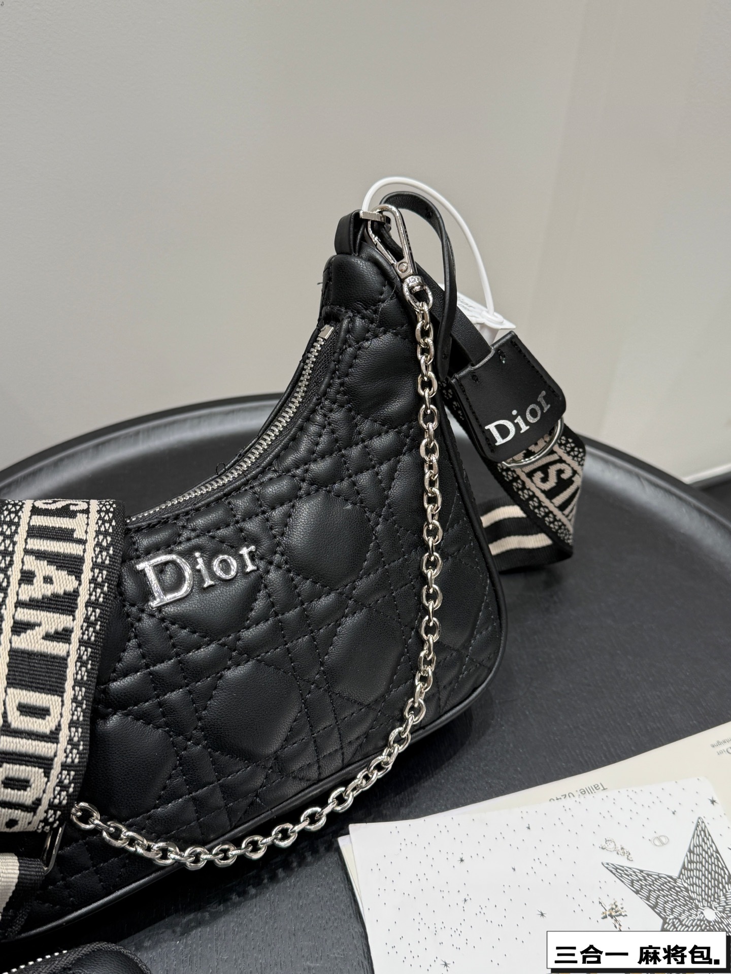 D new arrival chain hobo bag size: 23*17 cm - Top Club